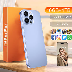Nuevo Smartphone 16 Pro Max 5G Desbloqueado Global, 512GB, 108MP, 6.7'', 120Hz LED, Deca Core Snapdragon <span class=keywords><strong>Serie</strong></span> 800, 7800mAh, Carga Rápida de 65W - Product Image 2