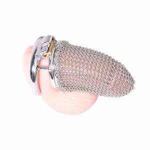 กรงครอบอวัยวะเพศชายสแตนเลส 304 คุณภาพสูง ลดราคาพิเศษ พร้อมห่วงล็อคแบบกำหนดเอง สำหรับผู้ชาย - Product Image 1