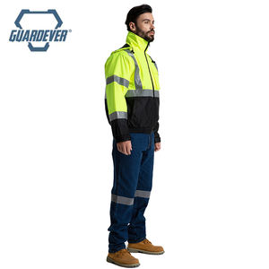 GUARDEVER ANSI CLASS 3 Blouson d'aviateur d'hiver imperméable à haute visibilité et réfléchissant - Product Image 4