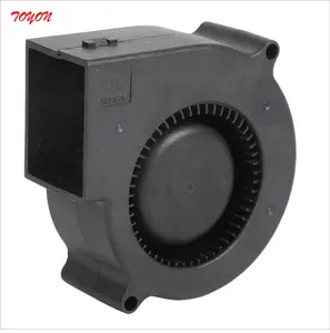 Kipas Pembuangan Mikro Kecil Kebisingan Rendah DC 12V 24V 6020 60Mm Kipas Blower Sentrifugal Industri