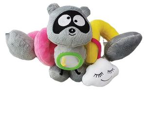 Tapis de jeu pour bébé doux et mignon Tapis de landau en spirale avec option cadeau remplie de coton PP en polyester pour bébés et tout-petits - Product Image 1