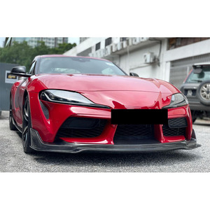 Nouveau pour <span class=keywords><strong>Toyota</strong></span> SUPRA A90 A91 <span class=keywords><strong>MK</strong></span> GR : Lame de pare-chocs avant en fibre de carbone de haute qualité - Product Image 3