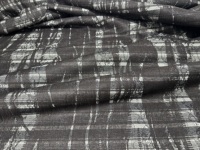 Tissu léger en dentelle brûlée à motif composite, tissu en dentelle gothique foncé pour abayas, robes, manteaux, pantalons et vêtements de mode