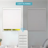 Cortinas de alta calidad, persianas y persianas de nido de abeja celulares plisadas no tejidas motorizadas, persianas de ventana, persianas inalámbricas
