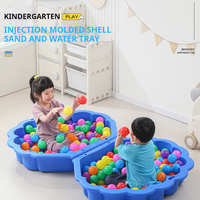 Meilleurs jouets Plateau de sable et d'eau éducatif Stimuli doux Entraînement au toucher Motricité Jouets éducatifs pour enfants