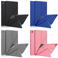 Étui pour tablette à rabat en cuir TPU de 10,1 pouces pour Lenovo Tab M10 HD 2e génération TB-X306X Noble Nook 10