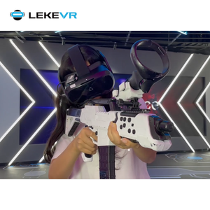 LEKE Multijoueur VR Park <span class=keywords><strong>Escape</strong></span> Games Simulateur de tir Intérieur/Extérieur Réalité virtuelle Free Roam VR Space Arena - Product Image 4