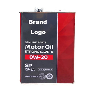 Aceite de motor de lubricación totalmente sintética <span class=keywords><strong>API</strong></span> <span class=keywords><strong>SP</strong></span> GF-6A 4L SAE <span class=keywords><strong>0W</strong></span>-<span class=keywords><strong>20</strong></span> para autos Nissan - Product Image 1