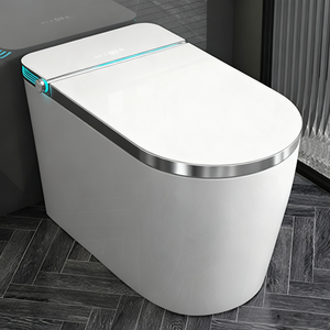 Toilette intelligente monobloc avec commande vocale par application, lumière d'ambiance, bidet, auto-nettoyage et séchage MJ-MTZN-0002 - Product Image 4