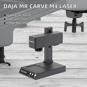 เครื่องแกะสลักไฟเบอร์เลเซอร์ DAJA M4 สำหรับทอง เงิน อลูมิเนียม ทองแดง เหล็ก พลาสติก เครื่องประดับชิ้นเล็ก โลหะ สภาพใหม่ - Product Image 2