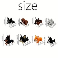 Éxito de Ventas Transfronterizo, Figura de Perro de Animal Crossing Impresa en 3D por FUSEJOY, Tema de Maternidad, Decoración Creativa para el Hogar y la Oficina, Regalo