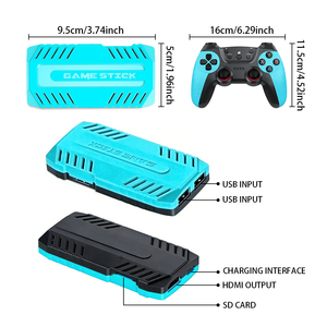มินิเกมสติ๊ก 4K HD สำหรับทีวี พร้อมเกมในตัว 50000 เกม 40 อีมูเลเตอร์ รองรับจอยไร้สาย ค้นหาเกมได้ บันทึกรายการโปรด ประวัติการเล่น - Product Image 5