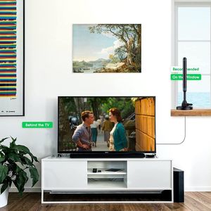 <span class=keywords><strong>Antenne</strong></span> TV numérique haute définition DTMB/HDTV intérieure et extérieure, homologuée DVB-T2, vente en gros du fabricant - Product Image 3