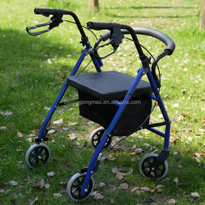 2025 הנמכר ביותר <span class=keywords><strong>4</strong></span> גלגל rollator גלגל עם מושב לקשישים וקשישים - Product Image 3