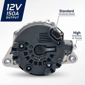 Alternador 373002F100 12V 150A para <span class=keywords><strong>Hyundai</strong></span> i10 1.1 <span class=keywords><strong>ix35</strong></span> <span class=keywords><strong>2.0</strong></span> <span class=keywords><strong>CRDi</strong></span> G4HG D4HA, Generador de Coche con Polea 6S, Piezas de Automóvil de Alto Rendimiento - Product Image 3