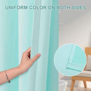 医療カーテンスクリーンベッドクリニックベッド曲げ難燃性病院プライバシーカーテン - Product Image 5