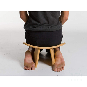 Nuovo Arrivo 2022: Sedile Ergonomico in <span class=keywords><strong>Legno</strong></span> per Yoga e Meditazione, Seduta Naturale in Bambù - Product Image 6