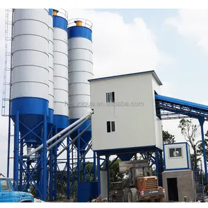 China compact hzs25 to hzs270 concrete batching plant equipment