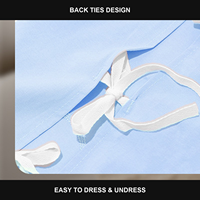 Combinaison de récupération post-stérilisation pour chien, style à bretelles, élastique, pour femelles, alternative au collier de protection, anti-léchage, respirante, en coton uni