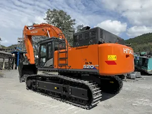 รถขุดตีนตะขาบอเนกประสงค์ฮิตาชิ ZX520 พร้อมอุปกรณ์ขุดเจาะสำหรับงานหนัก - Product Image 3
