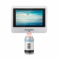 Linux OS Android Montaje en pared Precio Comprobador Pos Máquina Pantalla táctil XT802C
