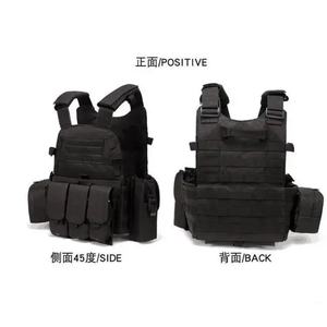 Chaleco Táctico Ajustable con Porta-Bolsas 6094, Equipo de Nailon Transpirable, Cobertura Total, Producto de Seguridad - Product Image 5