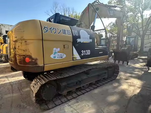 Excavadora de orugas hidráulica CAT 313D 313DL usada lista para enviar 13 toneladas buenas condiciones a la venta - Product Image 5