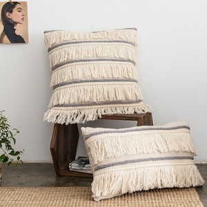 Commercio all'ingrosso Nappa Cuscino di Tiro Copre Dell'increspatura Dell'annata Stile Etnico Casse del Cuscino di Tiro Marocchino Boho Della Boemia Copertura del Cuscino di Tiro - Product Image 4