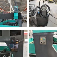 Machine de perçage, fraisage et taraudage CNC à portique mobile contrôlée par PLC série PD