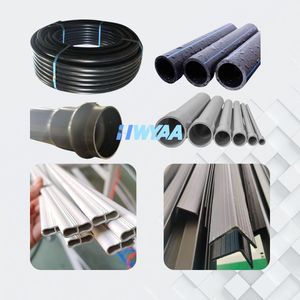 Línea de producción industrial de tubos de plástico HWYAA con sistema automático de corte y apilamiento - Product Image 6