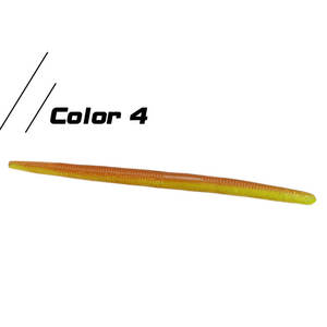 Sábalo Artificial de plástico para pesca, cebo de gusano suave de fideos, cola recta, 6g, 8g, OEM de fábrica - Product Image 4