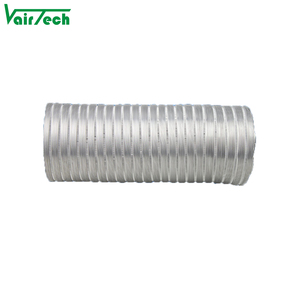 Conducto de manguera flexible de aluminio semirrígido resistente al fuego para ventilación Hvac y sistema de ventilador de conducto - Product Image 3