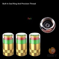 Lot de capuchons de valve de pneu de rechange avec filetage de précision et joint d'étanchéité pour roues de voiture, fourgonnette et moto