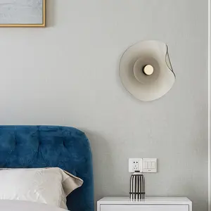 Minimalist Circular Wall Light Bedside Designer Nordic Aisle Corridor Wall Lamp Lamp Interior Decorative Bedroom Reading Light