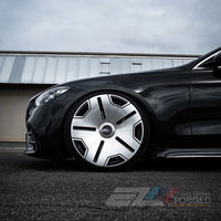 Nouvelles jantes forgées concaves en alliage polies sur mesure de 17 à 20 pouces 5x108/5x112/5x114.3/5x120 pour Audi Mercedes-
