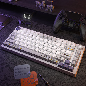 Darmoshark EC75 Tri-Mode Custom Mechanical <b>Keyboard</b> Top Mount Electrostatic Capacitive Switch Low Latency Gaming <b>Keyboard</b> - Product Image 3
