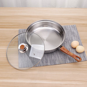 Thép không gỉ nước sốt nồi súp nồi & cổ phiếu chậu 12 cái thép không gỉ Cookware sets với Temper Glass Nắp - Product Image 6