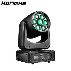 Mini Honingraatbalk Lichten Bijenogen Bewegende Kop 150W Rgbw 4in1 Led Spot Lights Beam Wassen Zoom Podiumlicht Voor Nachtclubfeest