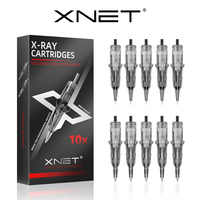 XNET X-RAY 10pcs/box 1RL 3RL 5RL 7RL 9RL 11RL 14RL RL 5RM 7RM 9RM 11RM 13RM 15RM RM Jarum Cartridge Tato Sekali Pakai