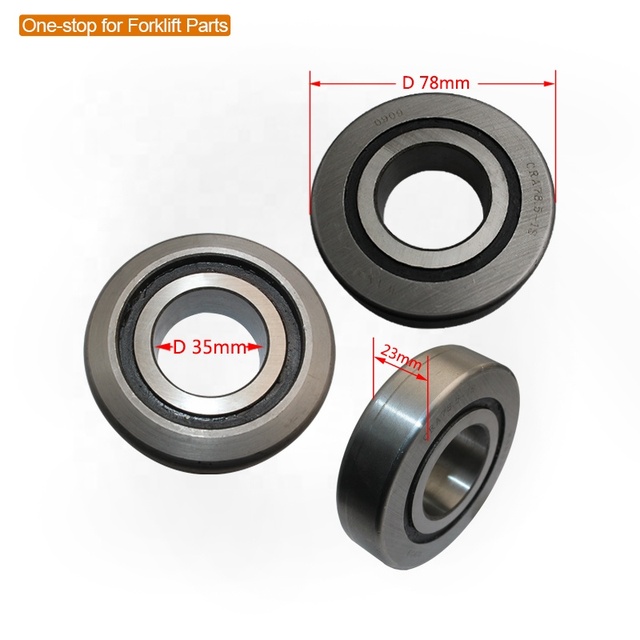 Forklift Spare Parts D10P8-00401 Roller Bearing 78 *35 * 23 Hyster Forklift Mast Bearings