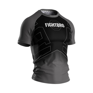 Fightbro manga corta Rashguard <span class=keywords><strong>BJJ</strong></span> <span class=keywords><strong>Manto</strong></span> - Product Image 3