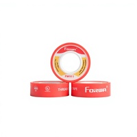 Ruban d'étanchéité pour tuyaux de gaz en PTFE industriel haute densité Forwa FW911, 13 mm, pour conduites de propane