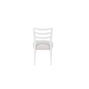 DB Ladderback <b>Side</b> Dining Chair Ocean-Colored Finish Farmhouse Comfortable Backrest Living Rooms Restaurants Exterior Warehouses - Product Image 5