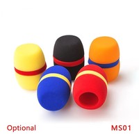 BMG Microphone maille tête éponge couverture mousse pare-brise mousse couverture
