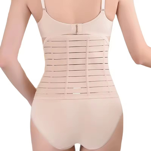 Banda de cintura transpirable posparto que forma la recuperación posparto cinturón abdominal faja - Product Image 3