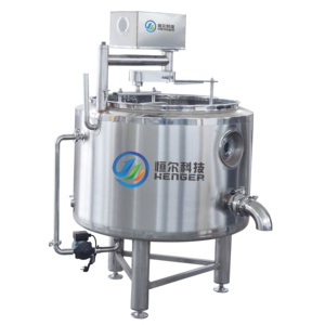 Ligne de transformation du lait et du fromage en acier inoxydable, cuve à fromage ronde rectangulaire à vendre - Product Image 3