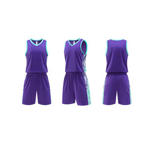 827 Polyester sneldrogend T-shirt Kleding Basketbalpak Singlet voor dames Grote maten vestshirt Sportkleding Ademend basketbal - Product Image 1