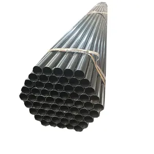 Ehong באיכות גבוהה שחור MS צינור מרותך צינורות פלדה רותך צינור פלדת פחמן מגולגל קר לבנייה