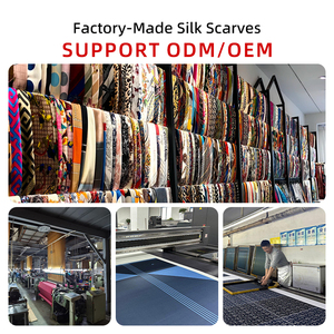 Foulard in Seta 100% Personalizzato, Sciarpa Quadrata in Seta Stampata, Prezzo di Fabbrica, Lussuoso Foulard in Raso per Donne - Product Image 6