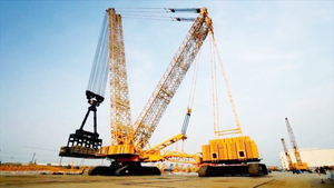 Maquinaria de Elevación, Grúa Hidráulica sobre Orugas de 55 Toneladas XGC55 con Repuestos - Product Image 5